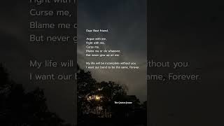 Promise of Friendship ✨💖 | Never Let Me Go 🤝#BestFriendsForever #UnbreakableBond