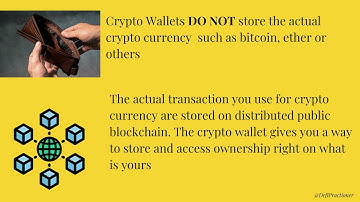 What is a Crypto Wallet  ?