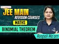 JEE Mains 2025 Revision | Binomial Theorem Full Chapter | Maths Crash Course