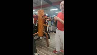 Why So Sticky? Wooden Dummy Online Threads Video (5 of 9)