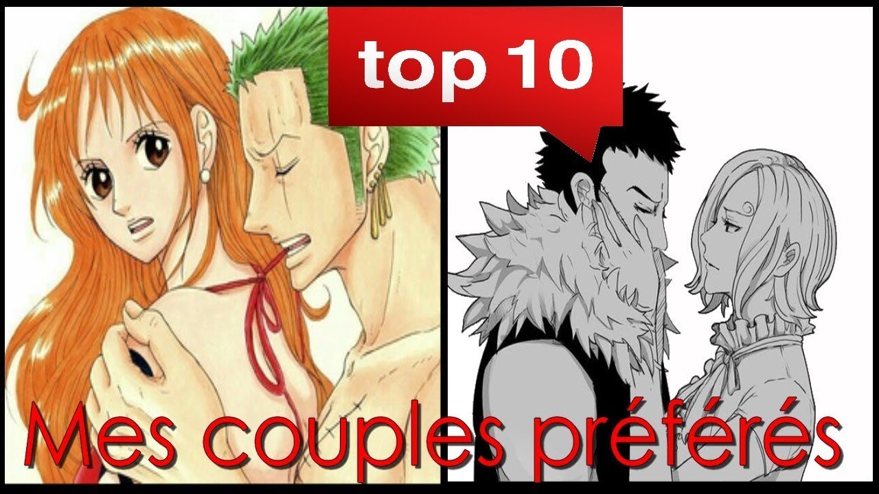 One Piece Top 10 de mes couples préférés YouTube