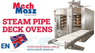 Steam pipe deck ovens PPCR MECH-MASZ - EN