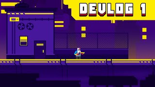 Making the environment for my 2D shooter game - Devlog 1
