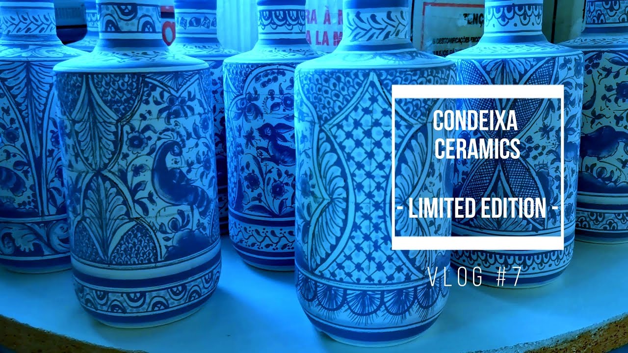 PORTUGAL, CONDEIXA CERAMICS - LIMITED EDITION BOTTLE | VLOG #7 | BEST THINGS ABOUT PORTUGAL (4K)