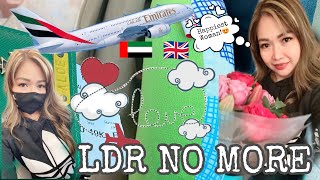 LDR NO MORE | FLYING TO ENGLAND,UK | REUNITED AGAIN | AloeVlog