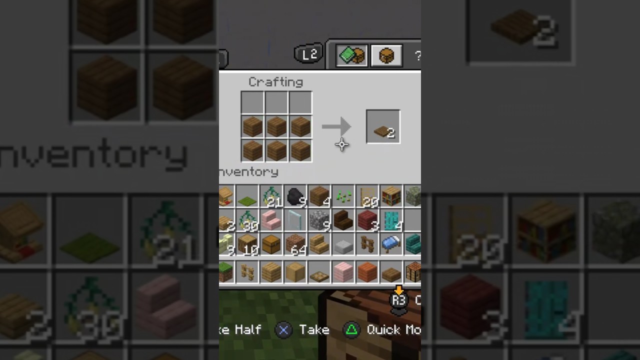 How To Make Spruce Trapdoor For Minecraft Survival Mode 
