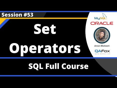 Video: Vad är användningen av set-operator?