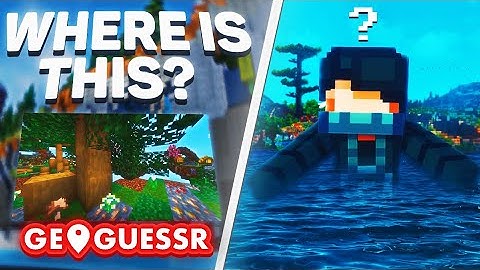 So I Brought GEOGUESSR To Minecraft...