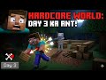 MY HARDCORE JOURNEY ENDED ON DAY 3... 😭 (Minecraft Hardcore) #minecraft #minecraftsurvival #hindi