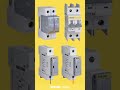 Fuse Socket Serving as the Hub for Two Fuse Holders and a DC MCB Feeding an SPD.