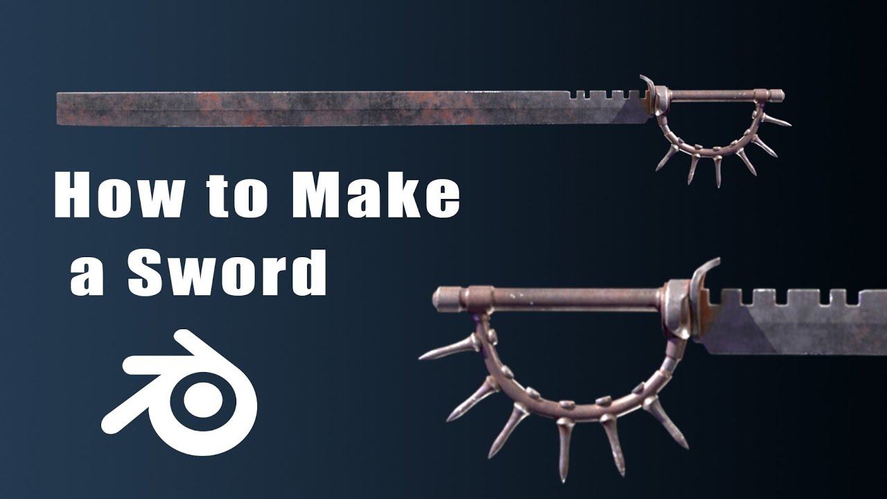 Sword Low-Poly Game Ready Modeling Workflow • Blender • Timelapse - YouTube
