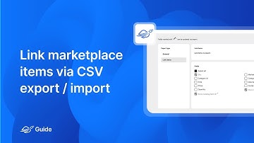 How to link existing marketplace items via CSV export/import in M2E Multichannel Connect