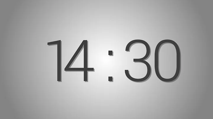 14 Minutes 30 seconds countdown Timer - Beep at the end | Simple Timer (fourteen min thirty sec)