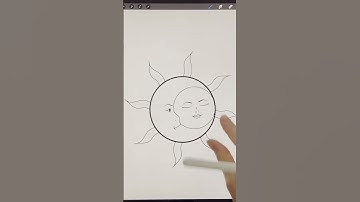 Sun ~ Moon Ink #procreate #tutorial #patreon #digitalart #digitalarttutorial #procreatetutorial