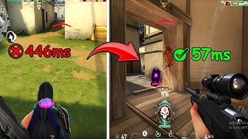 HOW TO FIX HIGH PING IN VALORANT || VALORANT PACKET LOSS AND NETWORK PROBLEM FIX