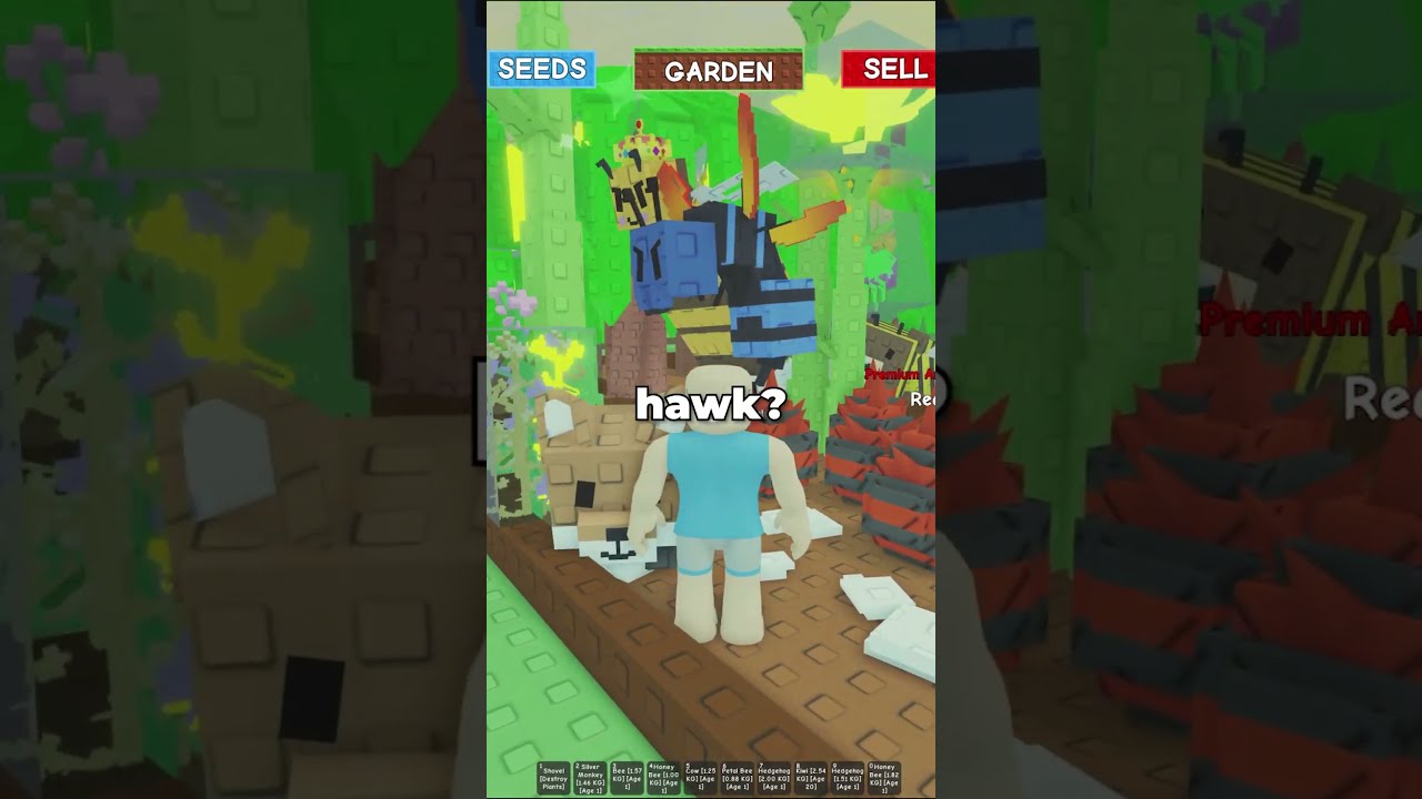 I Bought 10 Premium Anti Bee Eggs In Grow A Garden 