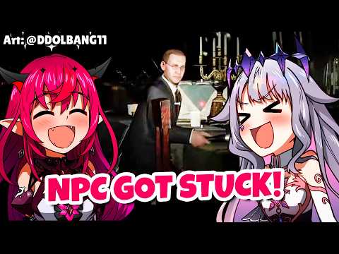 Biboo and IRyS Got Softlocked by an NPC in Resident Evil 6!