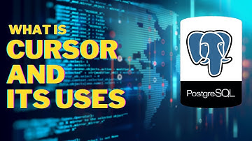 What is cursor in PostgreSQL? | How to use cursor in PostgreSQL?