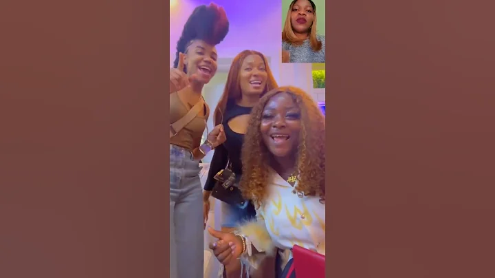 Queen 👸 May Edochie  having fun in her friend's birthday party #shortviral #queenmayedochie #fun