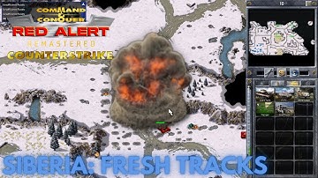 Command & Conquer Red Alert Remastered - Counterstrike - SIBERIA FRESH TRACKS (Hard)