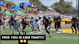 I Finally Got To See Mega 10U Play And They Dominated 31-0 Win Over Stagg Elite