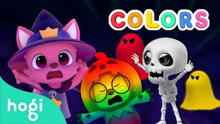 Learn Colors with Halloween Hogi Halloween SongsHalloween for KidsPinkfong Hogi