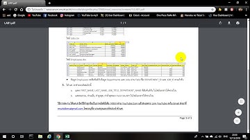 Database System LAB 1  RMUTT