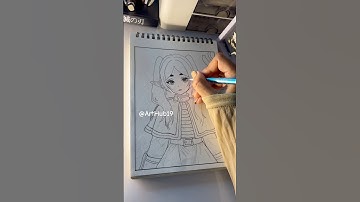 Drawing Frieren ✨💕 | Beyond Journey’s End Fanart | #Shorts #AnimeArt