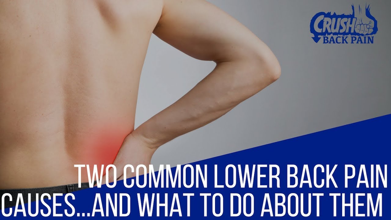 lower back pain right side