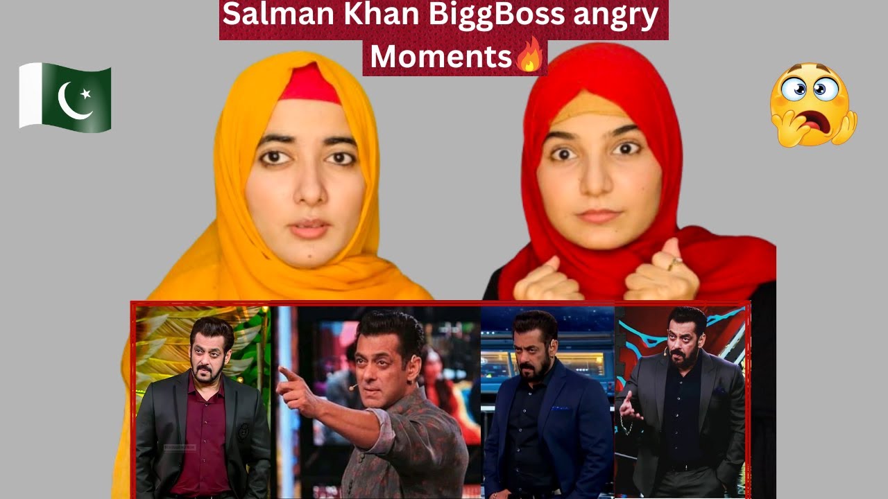 Pakistani Girls Reaction On Salman Khan BiggBoss Angry Moments 🔥Ft Biggboss 10,11,13,14,16 ,19
