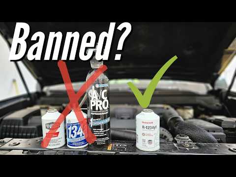The REAL Reason R-134a Was Banned in New Cars