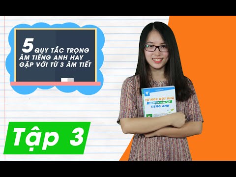 Video [Tự học đột phá] Tập 3: 5 QUY TẮC TRỌNG ÂM TIẾNG ANH... - youtube