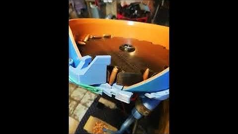 Bullet feeder/collator of .223 bullets