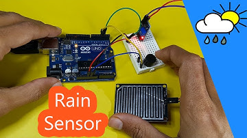 How to use Rain Sensor with Arduino 🌧️