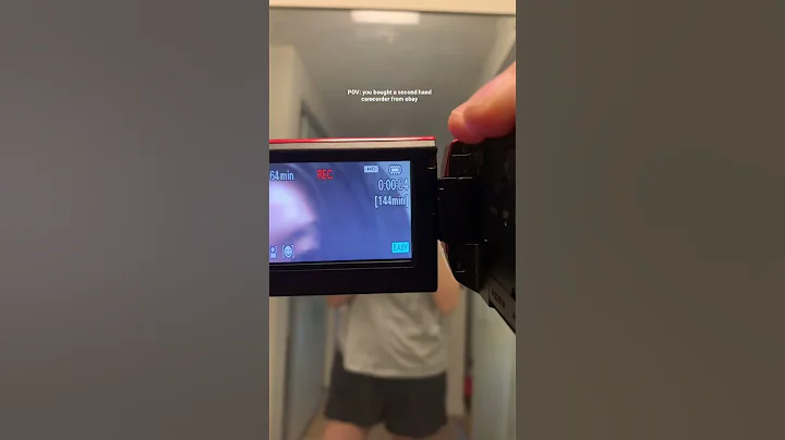 Sony handycam from ebay #camcorder #handycam #ebay #camera #sonyhdr #unboxing