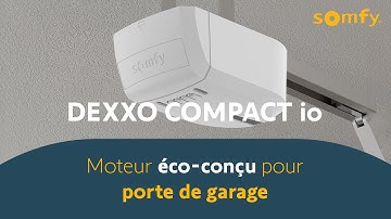 Dexxo Compact io : Moteur éco-conçu pour porte de garage | Somfy pro