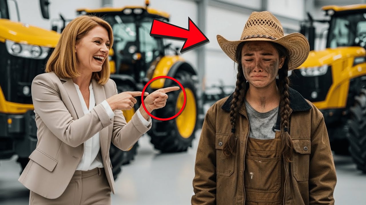 HUMILIATED AT THE STORE, SHE BOUGHT 20 TRACTORS IN CASH ON THE SPOT!