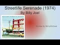 Streetlife Serenade (1974) by Billy Joel - Minty Music