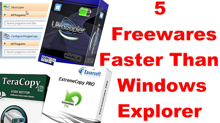 5 Best Copy-Paste Softwares - Faster than Windows Explorer