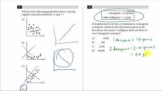 SAT Math Prep  With Calculator Practice Test 1