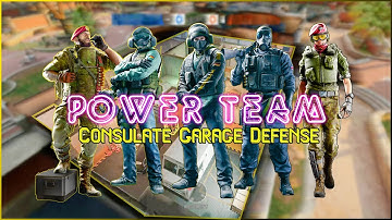 Consulate Garage Defense Strat | Full Team Setup | Rainbow Six Siege