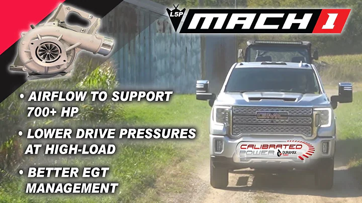 The L5P Stealth Mach 1 For 2017 - 2023 6.6L Duramax Trucks!