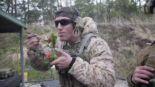 U.S.Navy EOD Technicians Train in Small Arms at Shooting Range