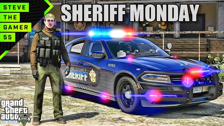 LSPDFR SHERIFF MONDAY PATROL!!!| (GTA 5  LSPDFR MOD ROLEPLAY)
