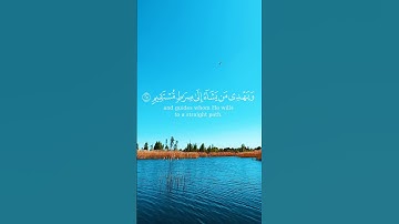 القرآن الكريم راحة نفسية ♥️🌿