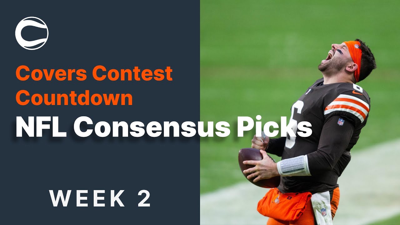 Popular NFL Picks and Consensus - Football Contest Countdown Week 2 