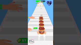 Burger stack game - mobile game gameplay video - mobile game 2023 #burger #shorts #short #shortvideo screenshot 2