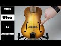 Archtop Ukulele? | Ortega Saloon Series RUSL-HSB