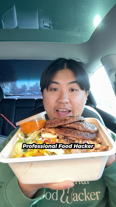 $5 Habit Charburger Salad Hack 🥗🤤