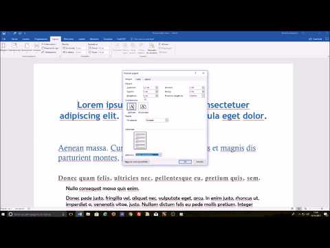 Video: Come Impostare Il Margine Della Pagina
